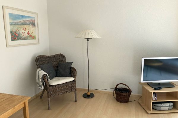 Leseecke des Feriendomizils